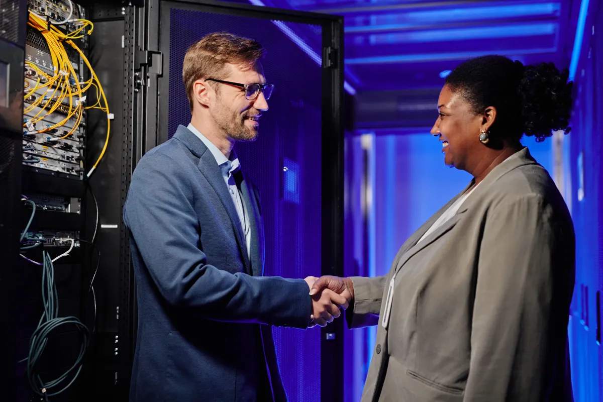 technology-enabled service for B2B clients